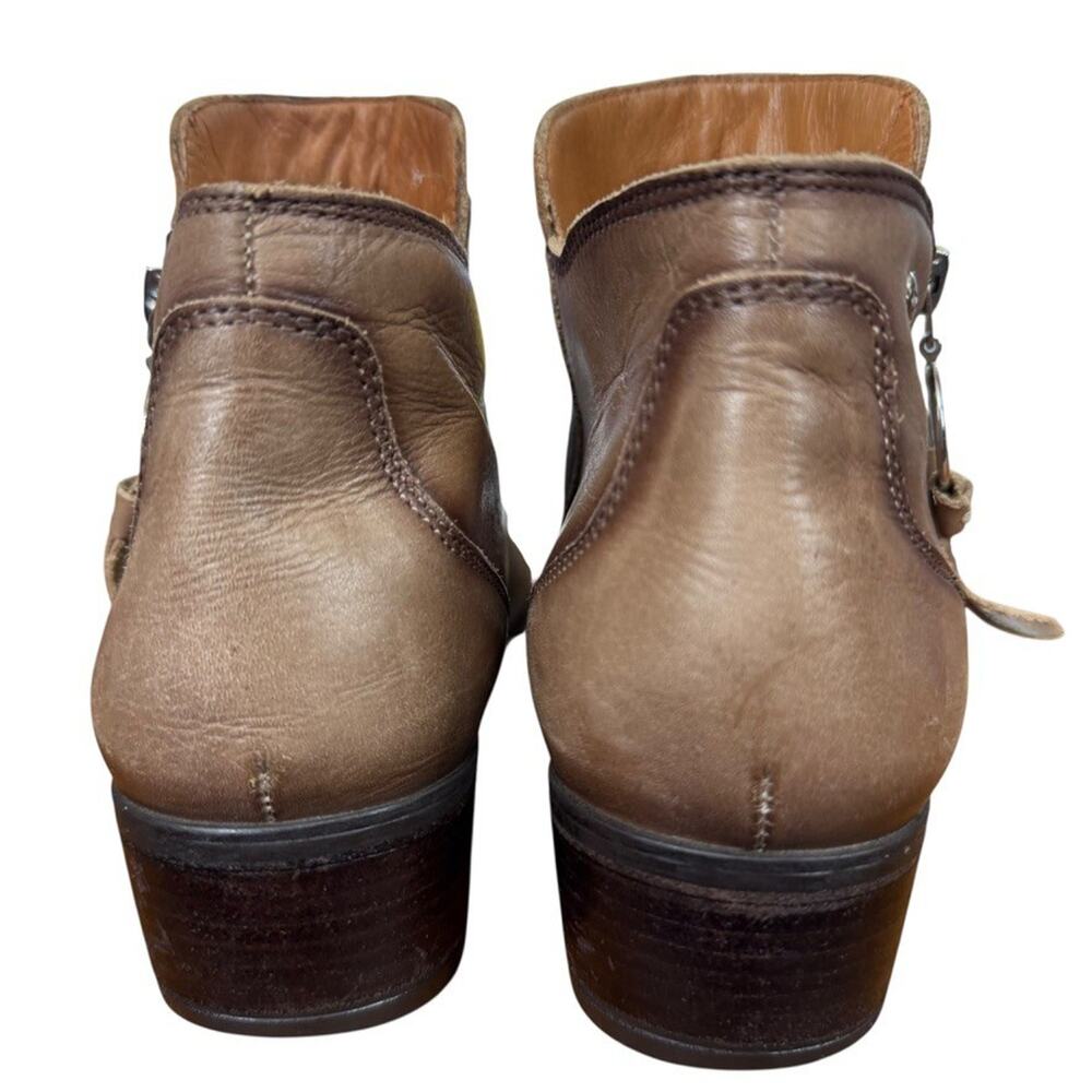 Pikolinos Daroka W1U-8505 Leather Brown Chunky Heel Ankle Boot Booties 40 9.5 10 - Picture 11 of 16